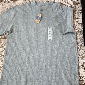 NWT High Sierra Registered Stone Blue Short Sleeve